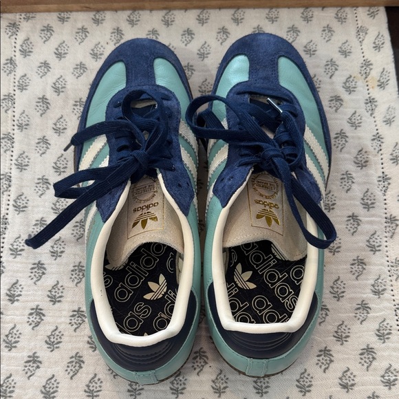 Adidas Samba OG "Haley Green" - Blue and Teal Sneakers - Picture 8 of 9